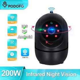 NEW HD 1080P WiFi Smart Net Night Vision Camera 350Â° Wireless WiFi IP Camera Surveillance CCTV Camera Baby Monitor Home Security Camera Motion Detect