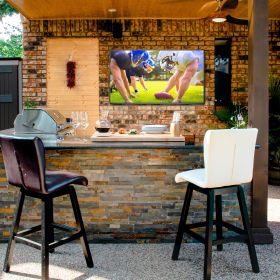 Full Motion, Crafted Steel, Outdoor, TV Mount