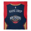 [Personalization Only] OFFICIAL NBA Jersey Silk Touch Throw Blanket - Pelicans