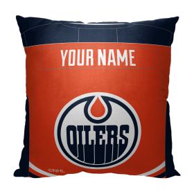 [Personalization Only] OFFICIAL NHL Jersey Personalized Pillow - Oilers