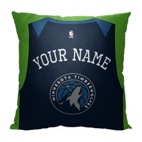 [Personalization Only] OFFICIAL NBA Jersey Personalized Pillow - Minnesota Timberwolves