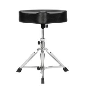 (Do Not Sell on Amazon)Glarry Swivel Liftable Oversized Saddle Throne Super Thick Sponge Overweight 180Kg Drum Stool