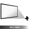 VEVOR Projector Screen Fixed Frame 155inch Projector Screen 16:9 4K HD Movie Screen Wall Mounted for Movie Theater Home