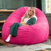 Jaxx 6 ft Cocoon - Large Bean Bag Chair for Adults, Fuchsia