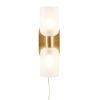 Double Tube 2-Light Wall Sconce