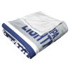 [Personalization Only] OFFICIAL NHL Colorblock Personalized Silk Touch Throw Blanket - Tampa Bay Lightning