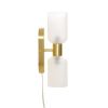 Double Tube 2-Light Wall Sconce