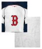 [Personalization Only] OFFICIAL MLB Jersey Personalized Silk Touch Sherpa Throw Blanket - Red Sox