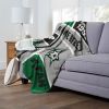 [Personalization Only] OFFICIAL NHL Colorblock Personalized Silk Touch Sherpa Throw Blanket - Dallas Stars