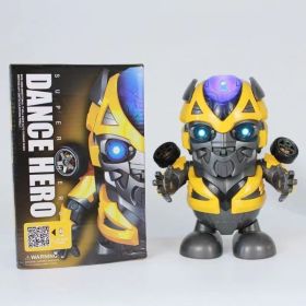 Hot Selling Dancing Movie Character ; Electric; Singing; Swinging; Music; Lighting; Electric Robot; Birthday Gift; Children's Holiday Gift (style: dancing bumblebee)