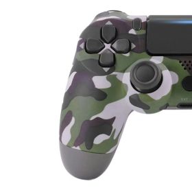 Joystick Pc Gamepad Mando Ps4 Controle Ps4 Controller Manette Ps4 Control Ps4 Juegos ps4 Mando PS4 Games Pad Gamepad Bluetooth (Color: Green camouflage)