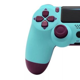 Joystick Pc Gamepad Mando Ps4 Controle Ps4 Controller Manette Ps4 Control Ps4 Juegos ps4 Mando PS4 Games Pad Gamepad Bluetooth (Color: Berries blue)