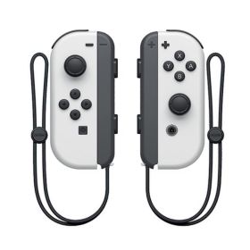 Wireless Switch Controller Joys Con Gamepad For Switch Control With Straps Dual Vibration Joysticks For Switch Joypad (Bundle: With 2 Straps, Color: White)