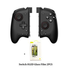 M6 Gemini Game Console Controller for Nintendo Switch Joypad Left Right Handle Grip for Nintend Switch OLED Gamepad (Bundle: M6, Color: Kit9)