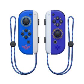 Wireless Switch Controller Joys Con Gamepad For Switch Control With Straps Dual Vibration Joysticks For Switch Joypad (Bundle: With 2 Straps, Color: Blue)