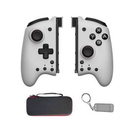 M6 Gemini Game Console Controller for Nintendo Switch Joypad Left Right Handle Grip for Nintend Switch OLED Gamepad (Bundle: M6, Color: Kit3)