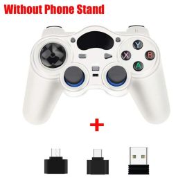 2.4 G Controller Gamepad Android Wireless Joystick Joypad with OTG Converter For PS3/Smart Phone For Tablet PC Smart TV Box (Color: 6, Ships From: China)