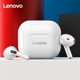 2022 New Original Lenovo Thinkplus LP40 TWS Wireless Earphones (Color: White)