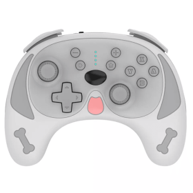 Pug Pro Switch Wireless Joysticks & Game Controllers One Key Wake Up And Turbo Function For NS (Color: Gray)