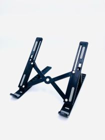 ABS Folding Laptop Stand (Color: Black)