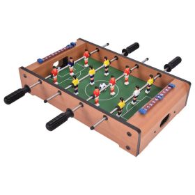 Family Fun Games Indoor/Outdoor Competition Game Soccer Table (Color: As pic show)