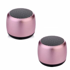 Little Wonder Solo Stereo Multi Connect Bluetooth Speaker 2/Pak (Color: ROSEGOLD)