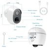 1080P FHD WiFi IP Camera Two-Way Audio Security Surveillance Camera IP65 Waterproof Network Camcorder