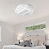 Bladeless Fan Lamp With Lights Dimmable LED